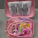 Doctor Costume for Kids - Dr Medical Pretend Play Toys Set for Girls - Doctors Kit for Toddlers 3-5 - Nurse Sets for Girl 22Pcs - Doctors Playset for Toddler Ages 3 4 5 6 Year Old