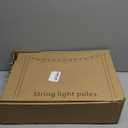 AHRLHR 6 Pack String Light Poles, Outdoor String Light Pole 10 ft Forked Metal Light Pole with Adjustable Outdoor Light Stand, Deck, Backyard, Garden, Wedding, Rustproof and Sturdy with Hooks.