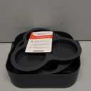 Gourmia Air Fryer Accessories Set - 3 Piece Silicone, Liner, Egg Bite Cooker, 7-Hole Cupcake Mold, BPA-Free, Nonstick, Heat Resistant 445F, Dishwasher Safe, Food Grade