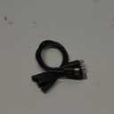 SaiTech IT 4 Pack 19 Pin Male to Female HDMI Extension Cable Support 4K 1080P HDMI Extender Adapter Compatible for TV Stick DVD HDTV LCD HD TV  (1FT, Black)