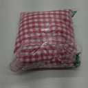 Plaid Ruffled Table Cloth 60x114x6