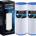 POOLPURE PLFPRB50-IN Spa Filter Replaces Pleatco PRB50-IN, PRB50IN, Unicel C-4950, Filbur FC-2390, Jacuzzi J210/J220/J235/J245/J275, Guardian 413-212-02, 373045, 5X13 Drop in Hot Tub Filter, 2 Pack