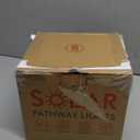 AOSEA LED Solar Lights for Outside,Bright 6 Pack Solar Lights Outdoor IP65 Waterproof,Landscape Lighting,Garden Decorative for Yard,Patio,Walkway,Sidewalk,Driveway,Lawn (Warm)