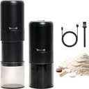 Cordless Electric Pill Crusher Grinder Pulverizer，Suitable for Children, the Elderly and Pets to Grind Pills，Multiple Small/Large Pills, Vitamins，Removable Grinding Cup for Easy Cleaning