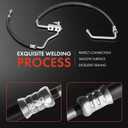 A-Premium A/C Suction Hose & Discharge Line Hose Assembly Compatible with Ford F-150/Bronco 1994-1996, F-250/F-350 1994-1997, 5.0L 5.8L, OHV, Petrol