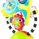 Sassy Fishy Fascination Station 2-in-1 Suction Cup High Chair Toy, Developmental Tray Toy for Early Learning, Ages 6+ Months