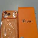 TAURI for iPhone 17 Pro Max Case, Compatible with MagSafe, (Full Camera Protection) Camera Control Cover Solid-Color Matte Magnetic 17 Pro Max Phone Case, Orange