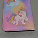 Card Holder for Yoto Cards 120 Cards Capacity Card Case Storage Organizer with Zipper Card Binder for Yoto Player Cards and Yoto Mini Cards, Pink Unicorn