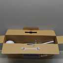 Hibbent Bidet Attachment for Toilet, Self Cleaning Dual Nozzle, Hot & Cold Water Spray Non-Electric Mechanical Bidet Toilet Seat for Rear or Female Washing Sanitizing, Adjustable Water Pressure, White