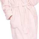 Bath & Robes Women's Chenille Robe With Shawl Large Champagne Cream