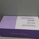 C CUSHION LAB Patented Pressure Relief Seat Cushion for Long Sitting Hours on Office/Home Chair, Car, Wheelchair - Extra-Dense Memory Foam for Hip, Tailbone, Coccyx, Sciatica - Light Grey (Gray)