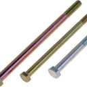 Dorman 45631 Alternator Bolt, 5/16 -18 X 5 In., 3/8-16 X 3-1/8 In., 3/8-16 X 6 In., GM, 3 Pack
