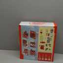 deAO Fire Station Toy with Fire Truck Set Firefighting Playset Pretend Play Toy with Car, Helicopter and Accessories, Birthday Gifts for Toddlers 3+