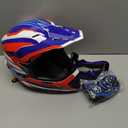 TCMT Youth Dirt Bike Helmet DOT Certified - Kids Full Face Motocross ATV Helmet with Goggles, Gloves and Helmet Bag for Off-Road, BMX, MX, Street Riding