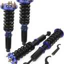Coilover Struts Spring Shocks Adjustable Height Coilovers Suspension Struts Coil Spring Shocks Struts Full Set ECCPP Fit for 01-03 for Acura CL /99-03 for Acura TL /98-02 for Honda for Accord - Blue