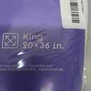 Ultra Soft Pillow Protectors with Zipper King Size - Set of 4 Breathable Pillow Covers - 100% Protection Against Stains, Dust & Dirt - Machine Washable (White)