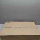 Zebra Roller Window Blinds,Custom Cut to Size,Roller Blinds Dual Layer Roller Shade Blinds, White,Fixed 72 InchesHigh,20 Inches Width