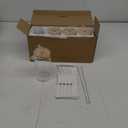 Drinking Glasses with Bamboo Lids and Glass Straw 4pcs Set - 16oz Glass Cups, Iced Coffee Glasses, Cute iced Tea Glasses, Beer Glasses, Ideal for Coffee Bar Accessories, Aesthetic Gift - 2 Brushes