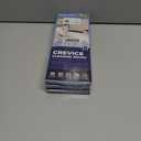 3 x Crevice Cleaning Brushes, Scrub Brush for Hard to Reach Small Space, Home Essentials, Cleaning Supplies, Cleaning Tools for Household Use, Bathroom, Shower, Kitchen, Toilet, Window (3, Black)