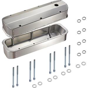 SPELAB Valve Covers Aluminum for 1966-2000 Big Block BBC Compatible with Chevy 396 402 427 454