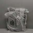 LOVEVOOK Laptop Tote Bag for Women, 15.6 Inch Large Capacity Vintage Leather Work Computer Bag, Business Casual Shoulder Handbag, Black Coffee