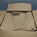 FACEBAG 100Pcs Brown Paper Bags with Handles Bulk, 16x6x12 Inches,Large-sized Kraft Paper Shopping Bags&Gift Bags for Party FavorsGrocery Shopping & RetailReusable & Durable