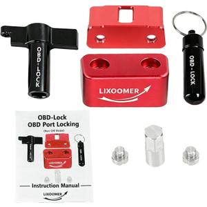 OBD Port Lock - Protect Your Car from Theft. for Non-GM Models Only (Not Compatible with GM, Chevrolet, Buick, Cadillac). Version 2.0