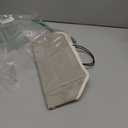 RUIPBOTE Wall-Hanging Storage Bags, Desktop Organizer Basket Cotton Linen Hanging Storage Basket for Kitchen,Bderoom,Living Room (#2 Grey)