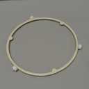 Microwave Turntable Ring 8.5" Roller Support Wheel Ring Compatible with Samsung GE Frigidaire Replace#: WB06X10625 JVM3160RF9SS JVM3160RF2SS JVM3160DF2BB JVM3160DF5BB PT7800SH9SS