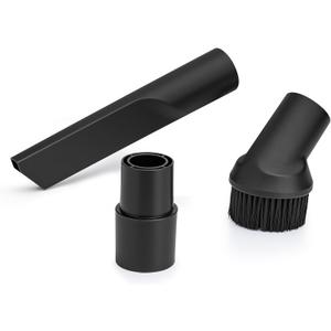 Shop-Vac 2-PC Nozzle Kit with Adapter, 1-7/8 Inch Diameter for Wet/Dry Vacuum, Includes Crevice Tool, Round Brush and Adapter