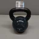 Yes4All Kettlebells Rubber Base, Kettlebell Set for Women, Strength Training Kettlebells Weights (K. 45LB - Midnight Green)