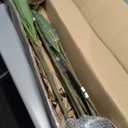 4.0 FT Artificial Bamboo Tree, Fake Bamboo Plants Indoor with Lifelike Trunk and Silk Leaves, Faux Fake Plants for Home Office Decor (Green)