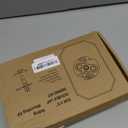 2Pack Vinyl Siding Mounting Blocks, Vertical Lamps Mounting Plate Siding Light Blocks for 1/2 inch Lap Siding, Outdoor Light Mountings Block with Built-in Electrical Box(Color:White)