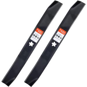 Grasscool 134149 Mulching Blades for Craftsman 21 inch Mower Blade LT2000 LT1000 YS4500 Replace 422719 532134149 Husqvarna Poulan Pro 21'' Deck Riding Lawn Mower 5 Point Star (2 Pack)