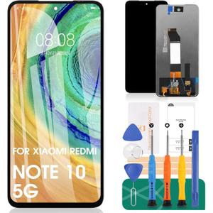 for Redmi Note 10 5G LCD Screen Replacement for Xiaomi Redmi Note 10 5G Display for Redmi M2103K19G M2103K19C Digitizer Touch Screen Assembly Repair Kits (Not for Note 10 4G Version