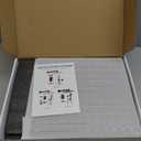 12 Inch Matte Black Shower System with Tub Spout, Shower Faucet Set with Rain Shower Head and Handheld 3-Setting, Waterfall Bathtub Spout Rainfall Shower Combo Set for Bathroom Wall Mounted