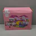 Pink Girls Summer Villa Friends Building Set Compatible with Friends Construction Educational Toy for Kids Age 8-12 and Up 1018 PCS