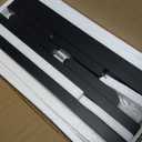 TUTOTAK Small Side Table, Narrow End Table, Skinny Sofa Table, Slim Nightstand, Couch Table, Living Room, Bed Room, Brown TB01BB062 (2-Tier7.9"D x 15.8"W x 22.5"H)