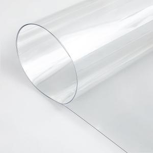 Beeveer Polycarbonate Clear Plastic Sheet 1 Pcs 36" x 96" Flexible Plastic Sheet Panels with UV Coating on Both Sides for Crafts DIY Window Replacement Panes