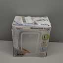 Koolatron Mini Fridge - 8 Can Refrigerator for Bedroom Office, Portable Table Top Beverage Cooler, 12V 110V Refrigerador For Drinks, Soda, Wine, Use In Car, Dorm, Outdoor, patio