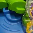 Step2 Rain Showers Splash Pond Water Table, Kids Water and Sand Activity Sensory Playset, Summer Outdoor Toys, 13 Piece Water Toy Accessories, For Toddlers 1.5+ Years Old, Blue & Green, 39 X 24 X 32