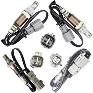 4PCS Oxygen O2 Sensor 1 & 2 for 2004-2006 Lexus RX330 3.3L; 2004-2007 Toyota Highlander 3.3L Upstream + Downstream