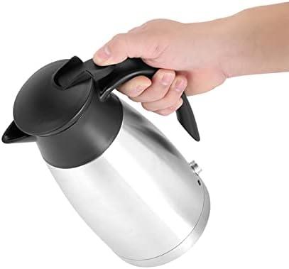 1000Ml Car Kettle Water Boiler 12V, Battery Powered Kettle, Cigarette Machine, Stainless Steel Car Automobile Electric Heating Kettle Portable Water Cup