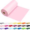 54 Inch X 300 Feet Plastic Table Cover Roll Premium Disposable Plastic Tablecloth for All Type/Shape Tables | Picnic, Party, Banquet, Birthdays, Weddings (Pink, 54 Inch X 300 Feet)