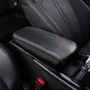 LEXLEY Armrest Box Cover Center Console Pad Waterproof Anti-Scratch Leather Protector Covers For KIA K5 2021 2022 2023 2024 2025-Carbon fiber