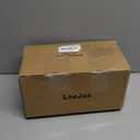 LoeJan 17oz Gravy Boat with Spoon, Ceramic Sauce Serving Dish, Easy-Pour Big Dripless Lip Spout Serveware Set For Salad Cream Milk Broth Black Pumpkin Thanksgiving