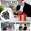 Fidget Spinners Toys Adults Metal Fidgets for Teen Boys EDC Office Desk Cool Gadgets Stuff Stress Anxiety Autism ADHD Relief Quiet Figets Spinners Toy Easter Basket Stuffer for Teens Adult Men