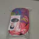 BERON Rainbow Ombre Wigs Long Wavy Wig for Women Colorful Ombre Curly Heat Resistant Synthetic Hair Wigs for Daily Use with Wig Cap