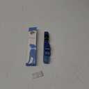 Flashseen LED Dog Collar, Light Up Dog Collar USB Rechargeable, Brightest Dog Lights for Night Walking, Adjustable Dog Collar Light for Dog Safety(Medium, Royal Blue)