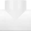 3 Way 4" PVC Tee Pipe Fittings Adapter (Socket x Socket x Socket) Furniture Grade SCH40 4 Inch PVC Elbow Pipe Connector for DIY PVC Shelf Garden Support Structure Storage Frame